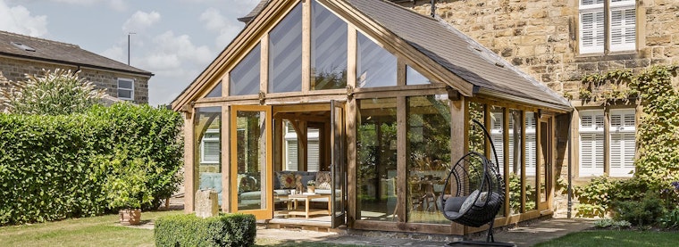 Light filled garden room complements Grade II listed home in West Yorkshire-hero
