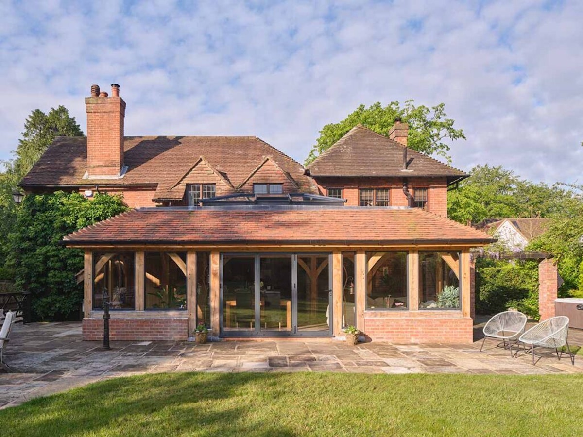 Stunning orangery extension on 1920s Arts and Crafts home thumbnail