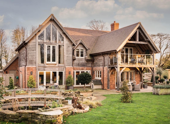 Country contemporary style home